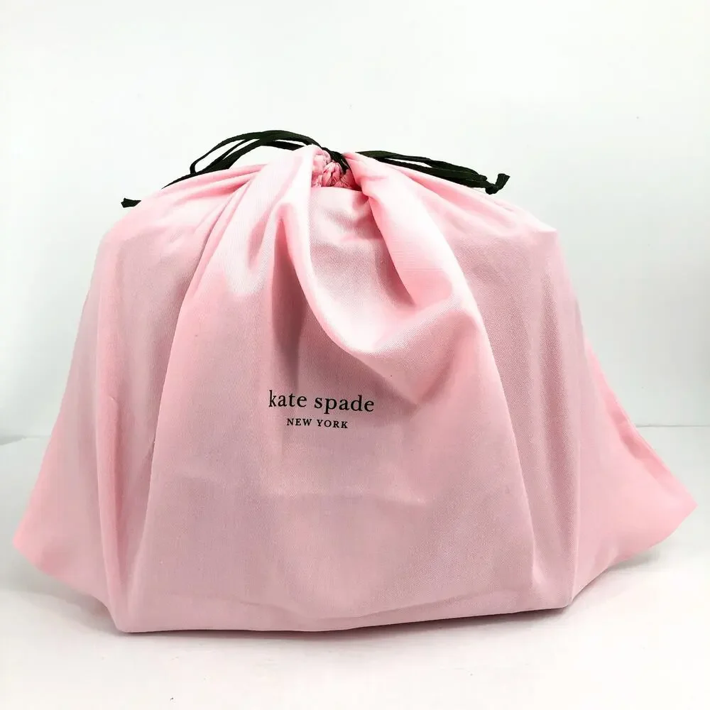 KATE SPADE Knott Large Tote Bag Tan Raw Pecan Shoulder Straps Leather NWT